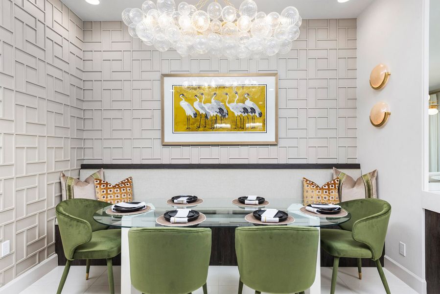 Representative furnished interior of a home built from the Solstice by GL Homes in Valencia Sky (55+), Naples (Image 9).