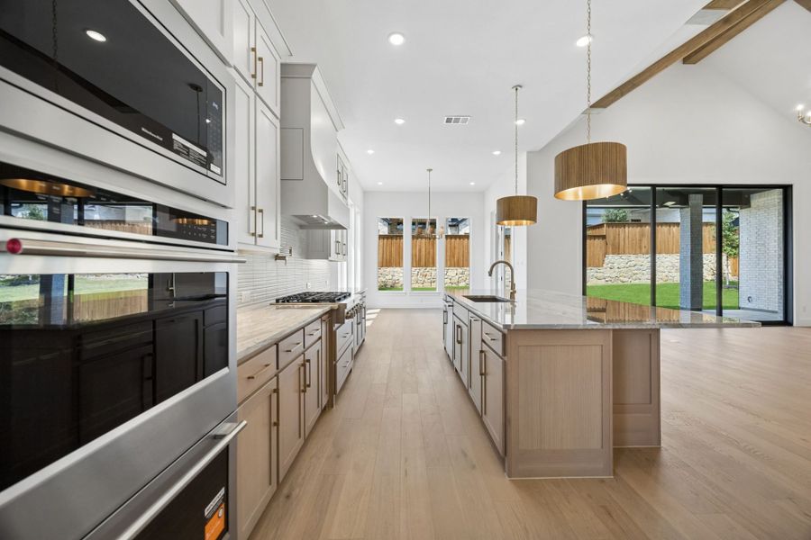 Furnished interior view inside a new home in StarView, Prosper (Image 7).