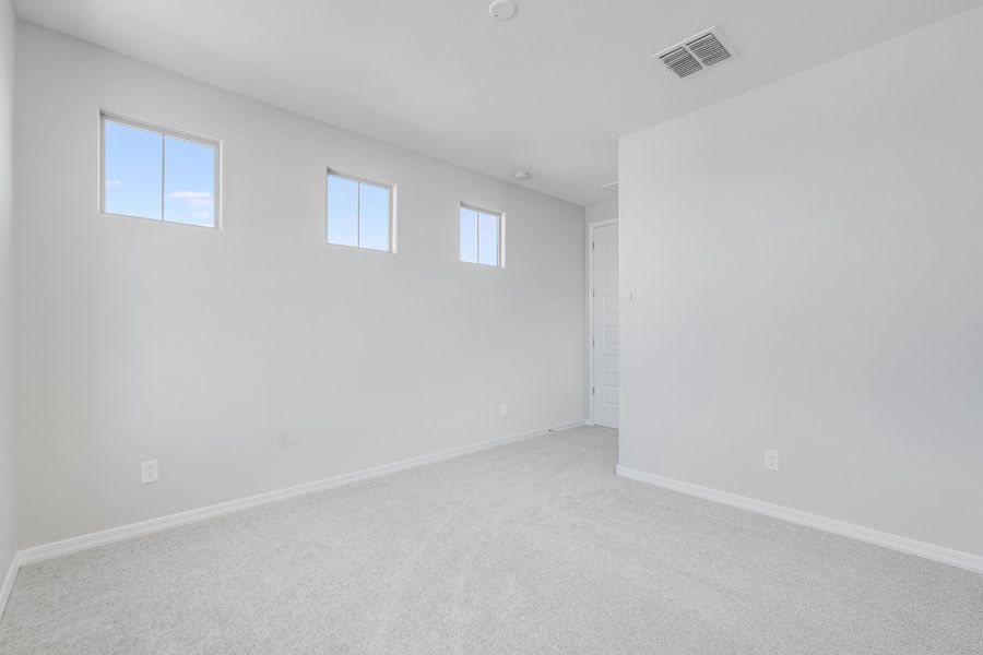 Representative unfurnished interior of a home built from the Revere by Taylor Morrison in Allen Ranches Expedition Collection, Litchfield Park (Image 38). Representative unfurnished interior of a home built from the Revere by Taylor Morrison in Allen Ranches Expedition Collection, Litchfield Park (Image 38).