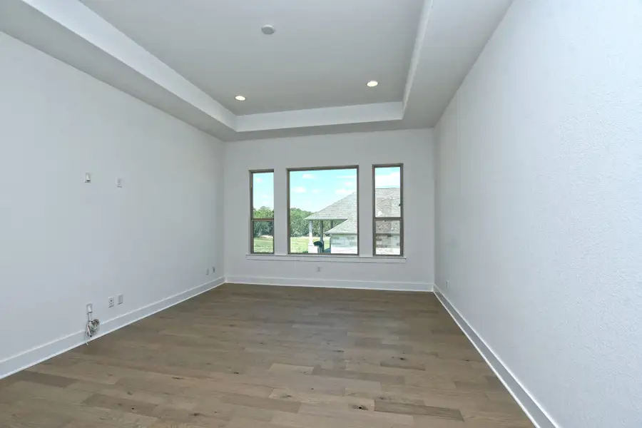 Representative unfurnished interior of a home built from the Siena III by Giddens Homes in Clearwater Ranch, Liberty Hill (Image 257).