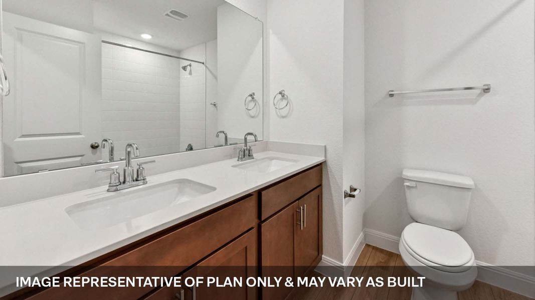 Representative furnished interior of a home built from the The Grayson by D.R. Horton in Riverview, Georgetown (Image 9).