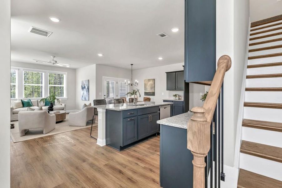 Furnished interior view inside a new home in , Lawrenceville (Image 26). Furnished interior view inside a new home in , Lawrenceville (Image 26).