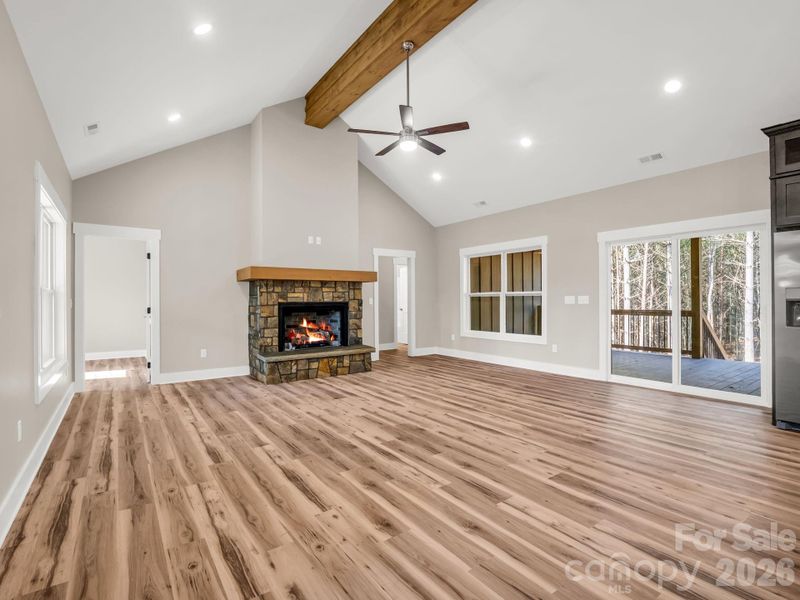 Spacious, unfurnished interior of a new home in , Morganton (Image 12).
