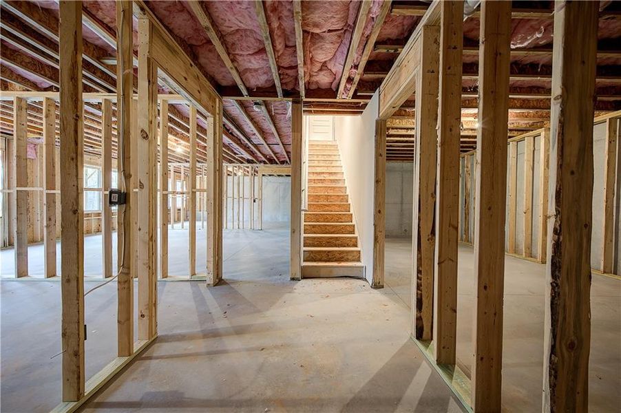 In-progress construction of a new home in Trinity Park, McDonough, GA (Image 36).