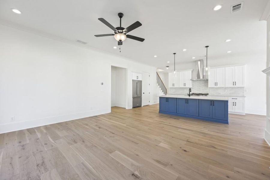 Spacious, unfurnished interior of a new home in , Madison (Image 46).