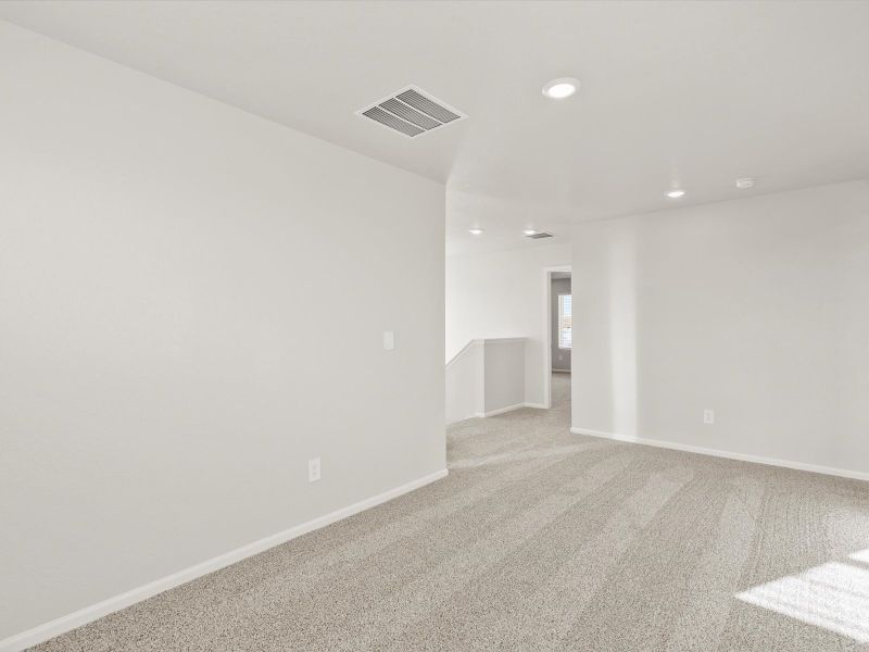 Spacious, unfurnished interior of a new home in Lorson Ranch : The Springs Collection, Colorado Springs (Image 13). Spacious, unfurnished interior of a new home in Lorson Ranch : The Springs Collection, Colorado Springs (Image 13).