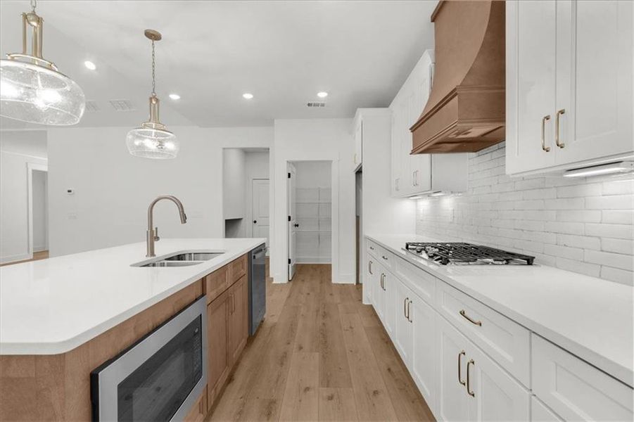 Furnished interior view inside a new home in , Sugar Hill (Image 13). Furnished interior view inside a new home in , Sugar Hill (Image 13).