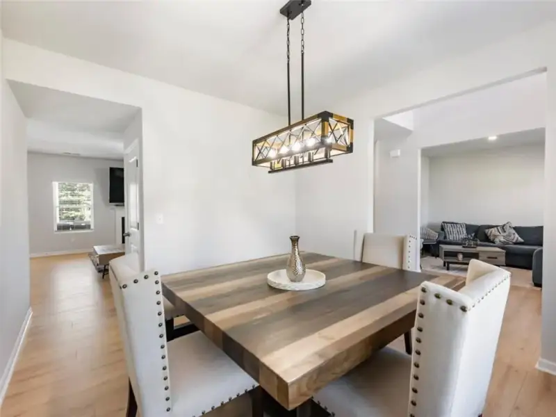 Furnished interior view inside a new home in Joel's Landing, Monroe (Image 10).