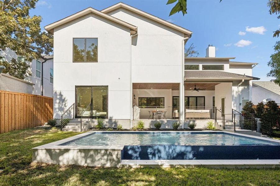 Exterior details and patio area of a home in , Dallas (Image 22).