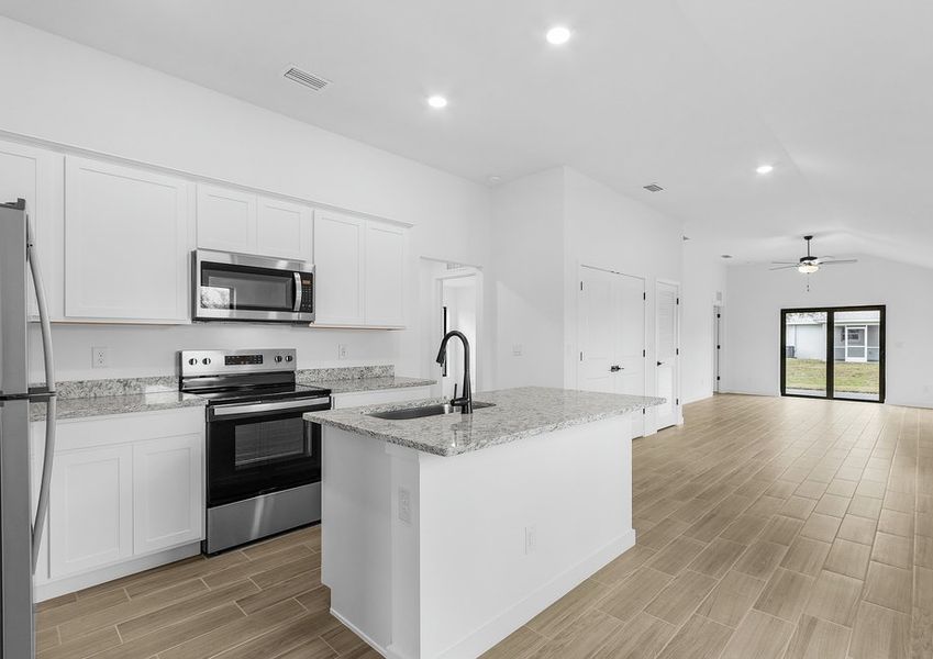 Test out new recipes in this upgraded kitchen