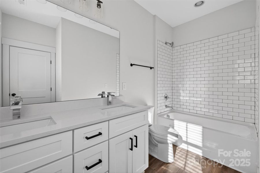 Furnished interior view inside a new home in , Charlotte (Image 10).