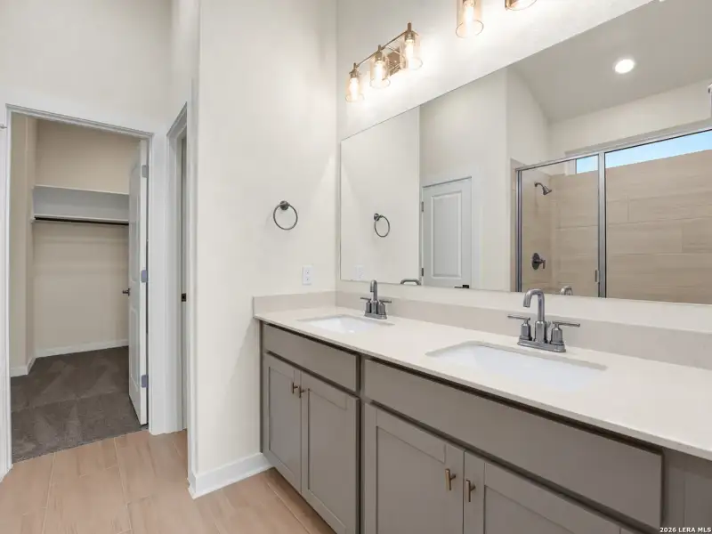 Furnished interior view inside a new home in Comanche Ridge, San Antonio (Image 13).
