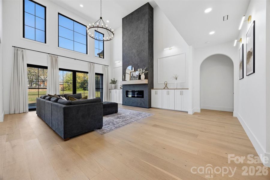 Furnished interior view inside a new home in , Monroe (Image 29).