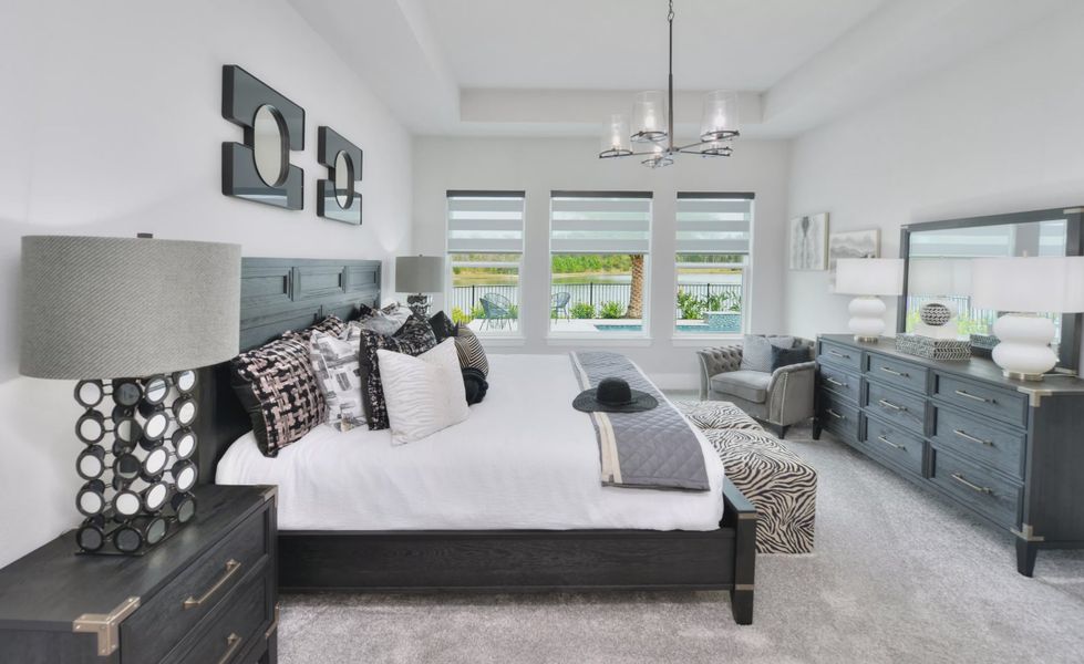 Furnished interior view inside a new home in Mosaic, Daytona Beach (Image 14).