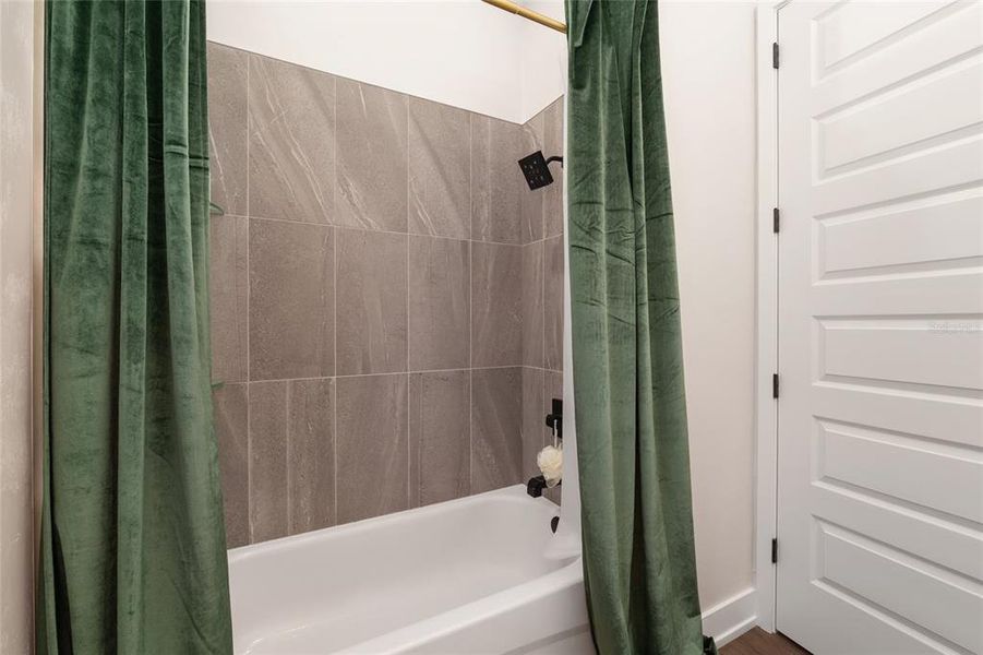 Furnished interior view inside a new home in Fairway Pointe at West End, Newberry (Image 42).