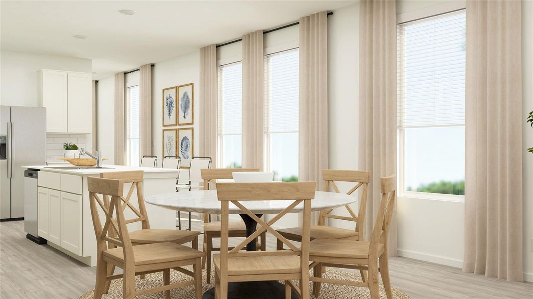 Furnished interior view inside a new home in Esperanza, Richmond (Image 7).
