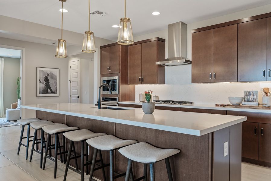 Furnished interior view inside a new home in Artisan at Asante, Surprise (Image 11).