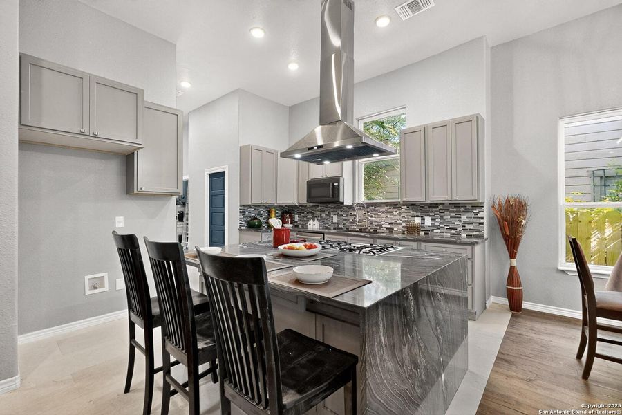 Furnished interior view inside a new home in , San Antonio (Image 11).