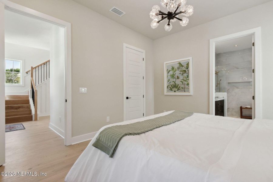 Furnished interior view inside a new home in , Fernandina Beach (Image 15).