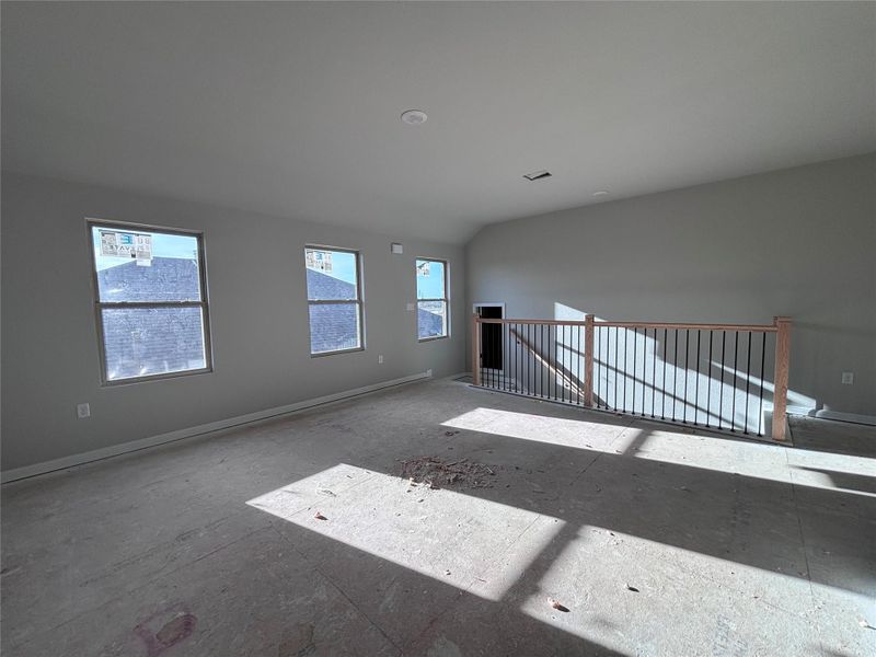 In-progress construction of a new home in The Colony, Bastrop, TX (Image 15).