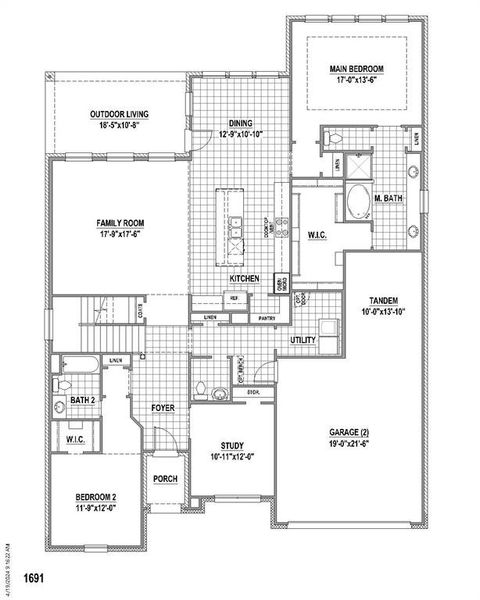 1st Level Floor plan