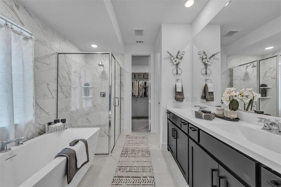 Furnished interior view inside a new home in Karis, Crowley (Image 14).