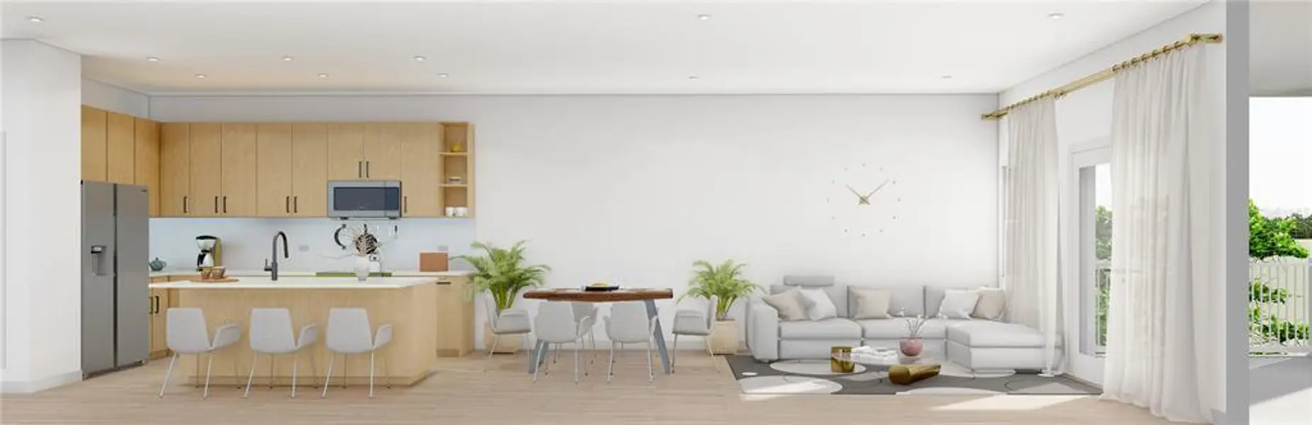 Furnished interior view inside a new home in , Kissimmee (Image 6). Furnished interior view inside a new home in , Kissimmee (Image 6).