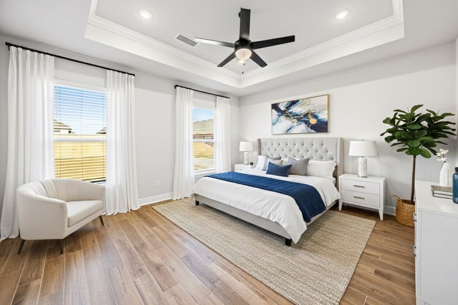 Front exterior of a new home in Natureview, Freeport, FL, highlighting curb appeal (Image 16).