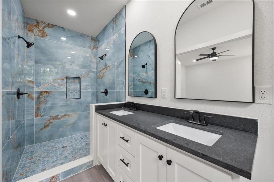 Furnished interior view inside a new home in , Tool (Image 10).