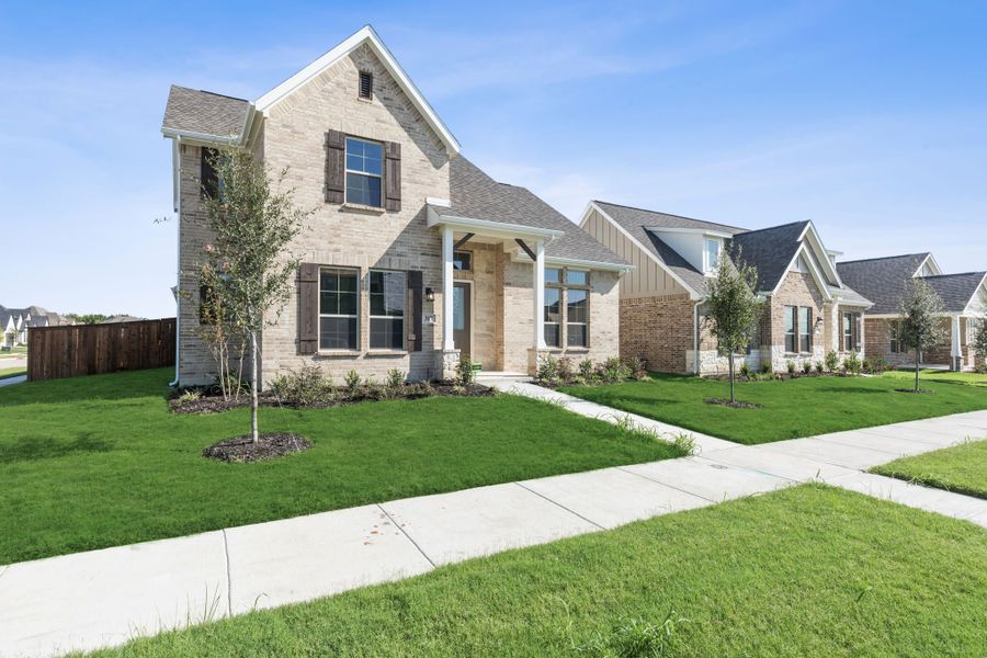 Representative exterior photo of a completed home built from the Dove by Centre Living Homes in Dove Hollow, Waxahachie, TX (Image 26).