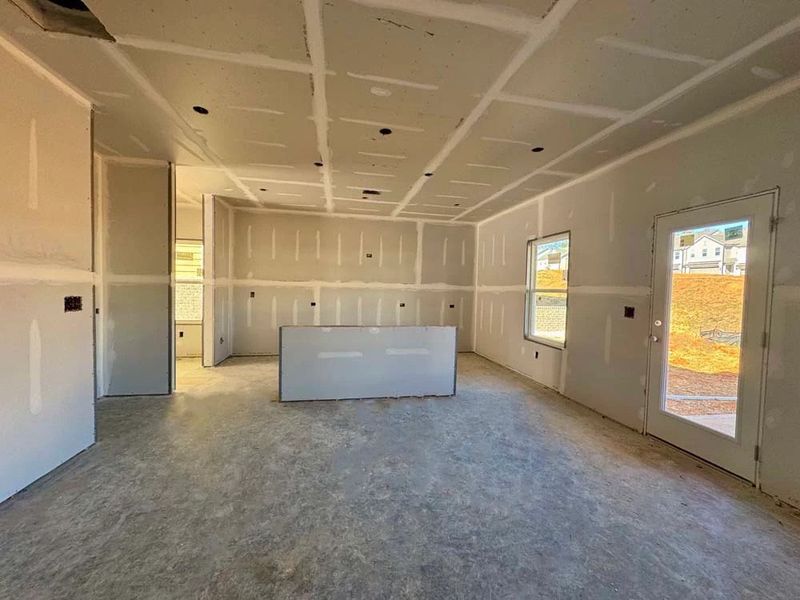 Kitchen Construction Progress