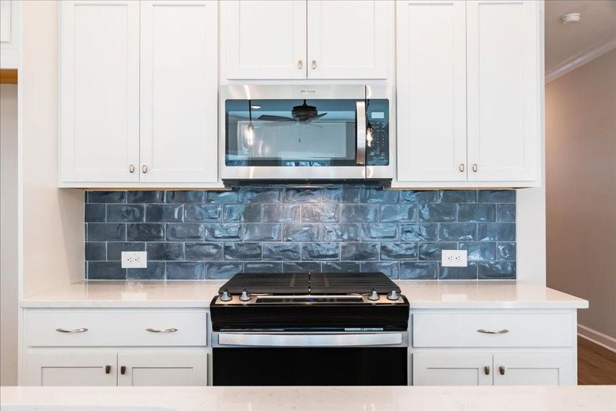 Furnished interior view inside a new home in Cherokee Township, Acworth (Image 10).