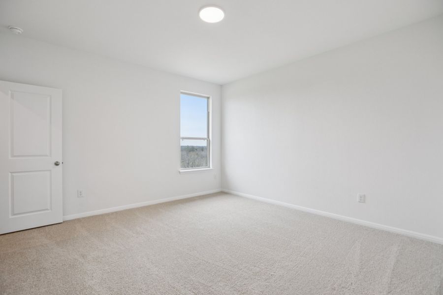 Spacious, unfurnished interior of a new home in Crosswinds, Kyle (Image 24). Spacious, unfurnished interior of a new home in Crosswinds, Kyle (Image 24).