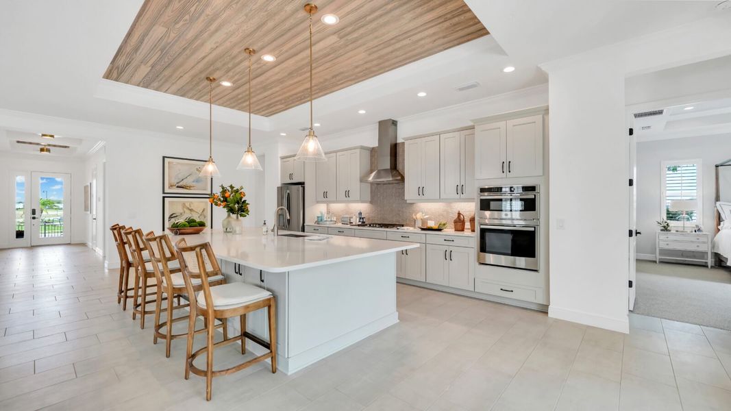Furnished interior view inside a new home in Avelina, Venice (Image 8).