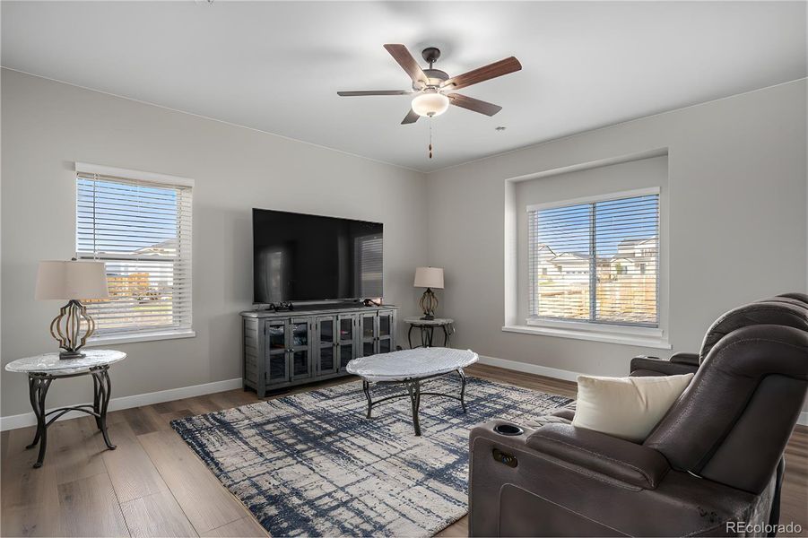 Furnished interior view inside a new home in Second Creek Farm, Commerce City (Image 15).