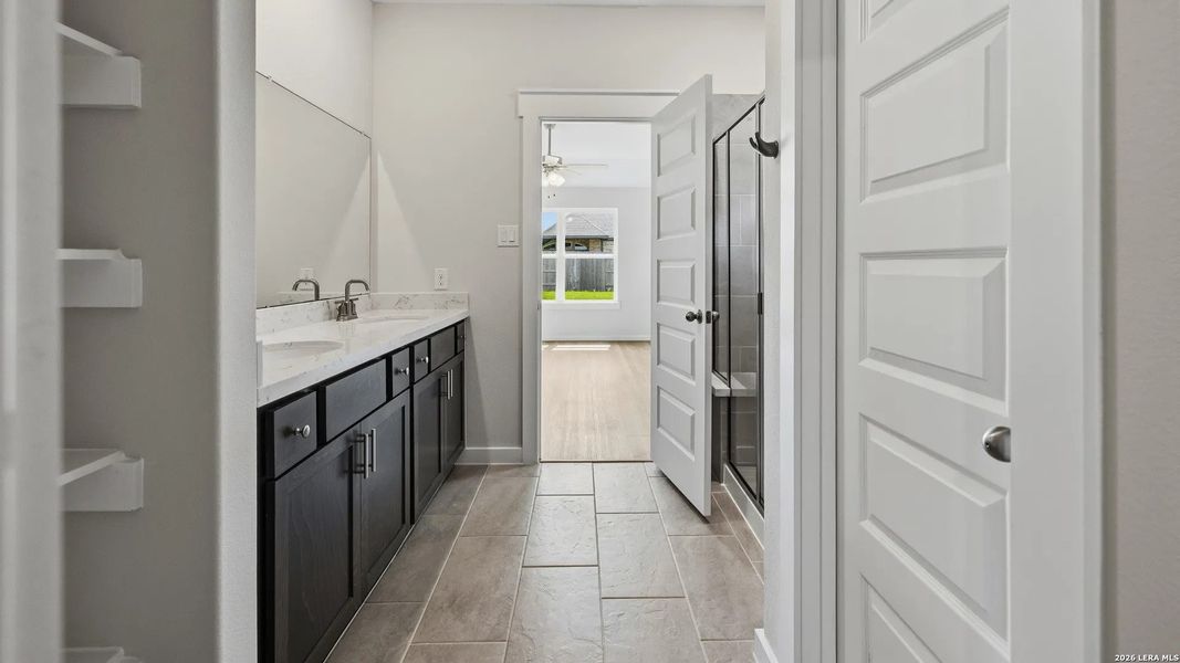 Furnished interior view inside a new home in Cloud Country, New Braunfels (Image 6).