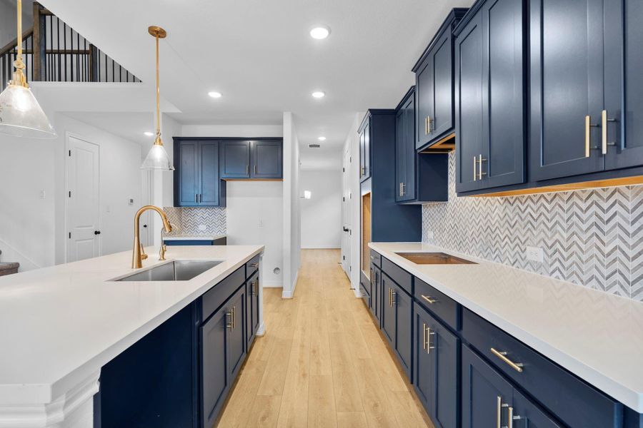 Furnished interior view inside a new home in Austin Point, Richmond (Image 9).