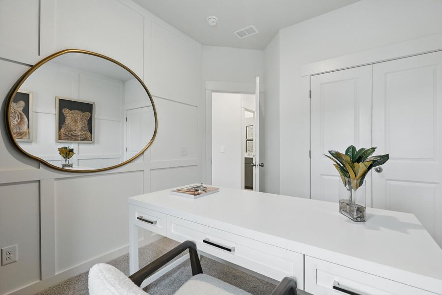 Furnished interior view inside a new home in Nexton, Summerville (Image 19). Furnished interior view inside a new home in Nexton, Summerville (Image 19).