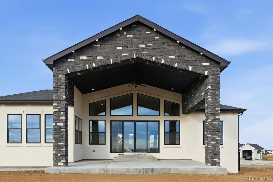 Exterior details and patio area of a home in , Brighton (Image 3).
