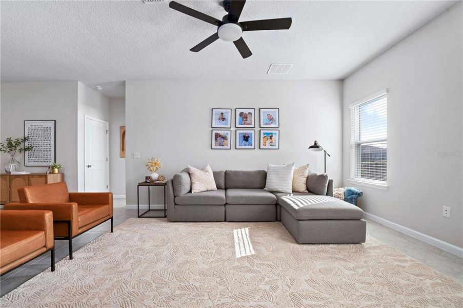 Furnished interior view inside a new home in , Daytona Beach (Image 29).