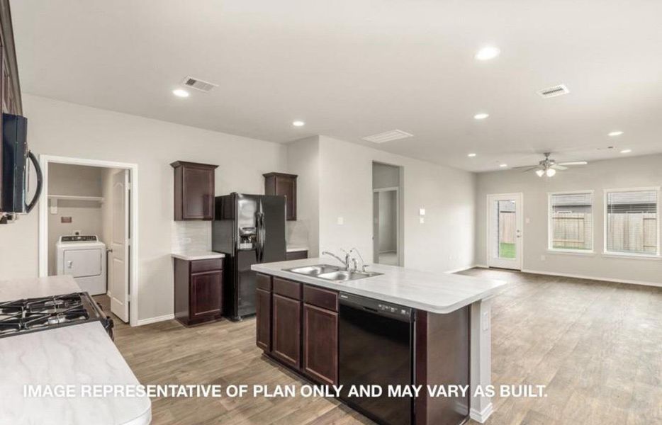 Furnished interior view inside a new home in , Houston (Image 6).