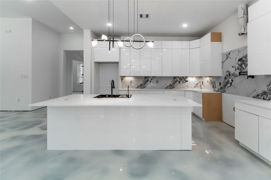 Furnished interior view inside a new home in , Huntsville (Image 3).