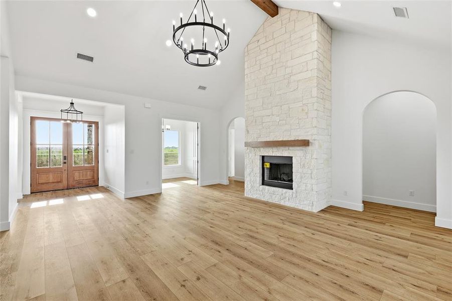 Spacious, unfurnished interior of a new home in , Krum (Image 13). Spacious, unfurnished interior of a new home in , Krum (Image 13).