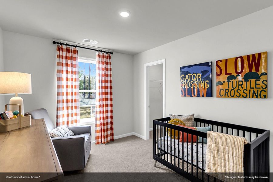 Furnished interior view inside a new home in Central Creek, Goose Creek (Image 10).