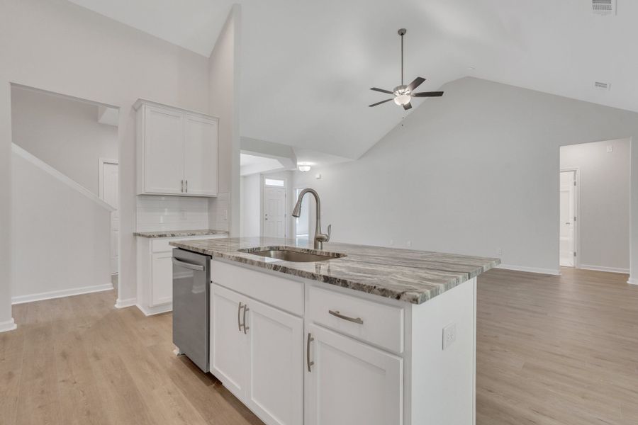 Furnished interior view inside a new home in McAllister Pointe, Richmond Hill (Image 7).