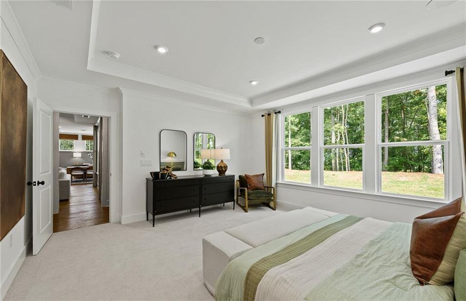 Furnished interior view inside a new home in , Villa Rica (Image 27). Furnished interior view inside a new home in , Villa Rica (Image 27).