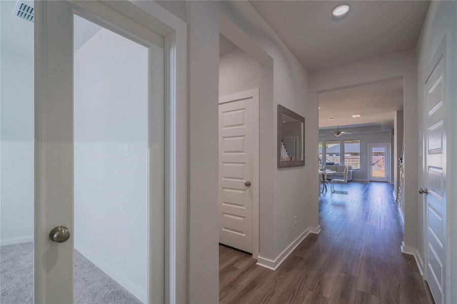 Spacious, unfurnished interior of a new home in Mason Woods, Cypress (Image 21). Spacious, unfurnished interior of a new home in Mason Woods, Cypress (Image 21).