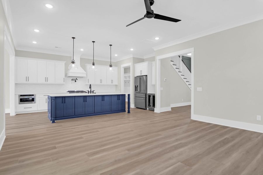 Furnished interior view inside a new home in , Summerville (Image 3).