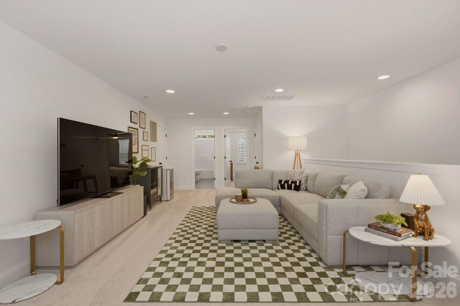 Furnished interior view inside a new home in , Mooresville (Image 39).