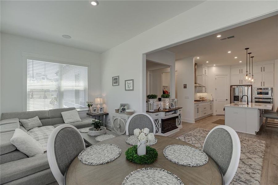 Furnished interior view inside a new home in , Cumming (Image 17).